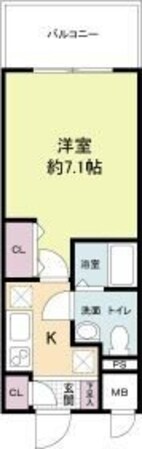 ラクラス新大阪の物件間取画像